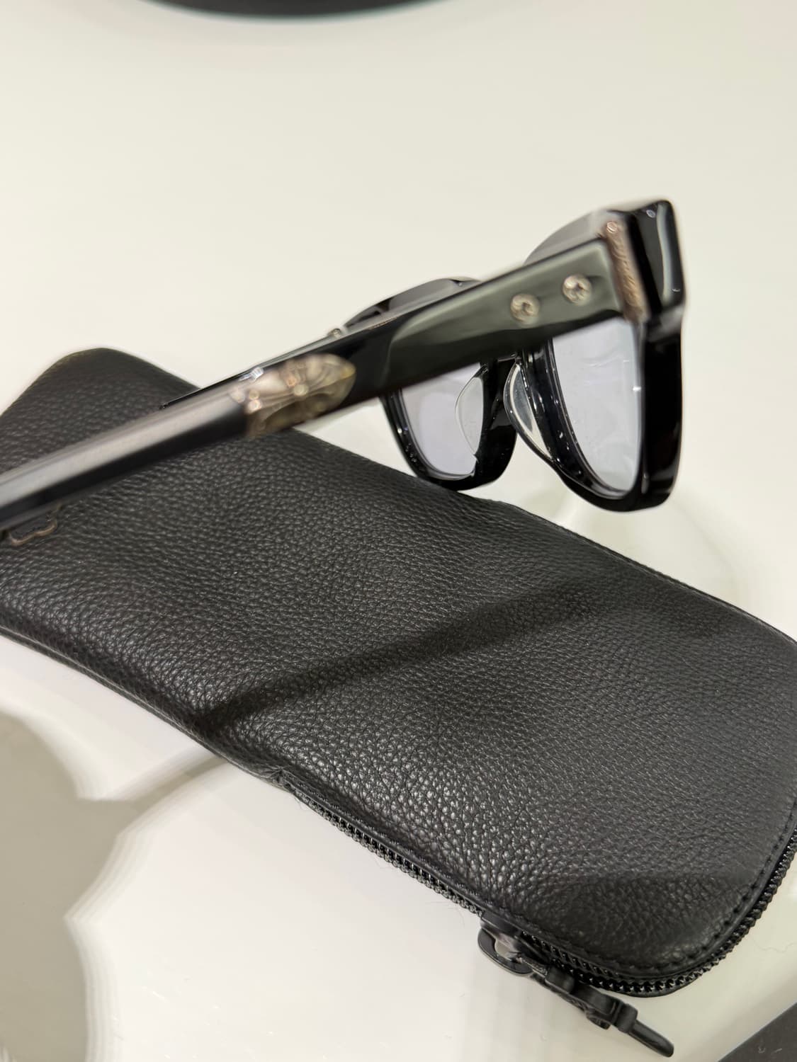 크롬하츠 제냐 테일 예 안경 블랙 실버 상품이미지4