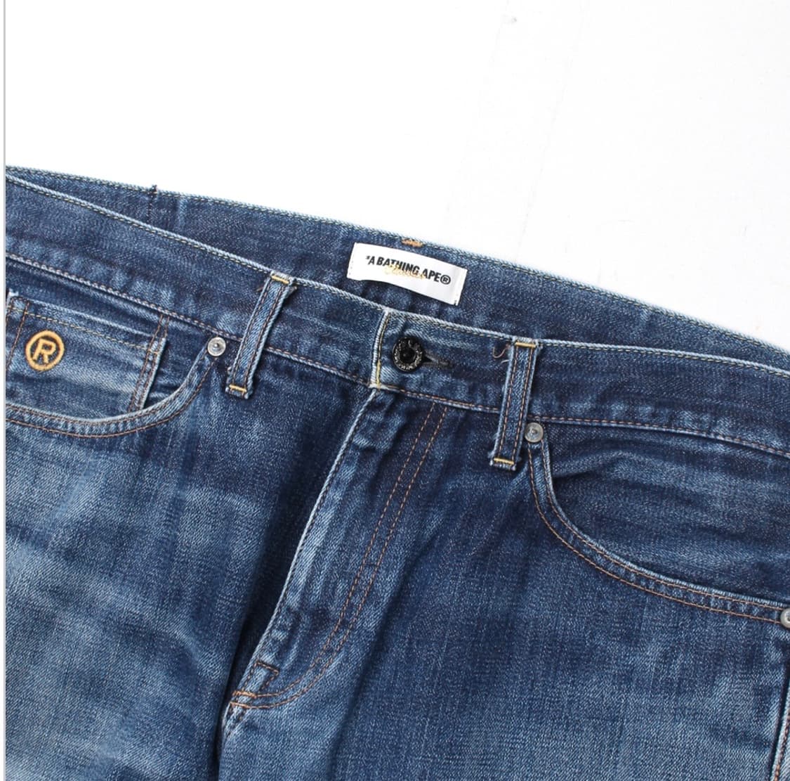 00s A BATHING APE Denim Pants 베이프 BAPE 상품이미지3