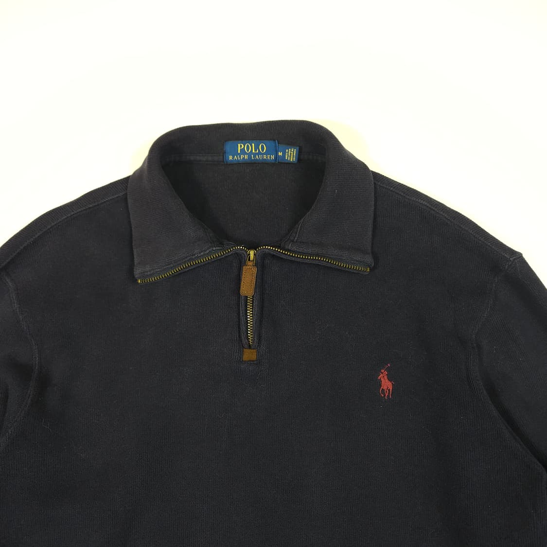 폴로 랄프로렌 네이비 반집업 맨투맨  상품이미지2