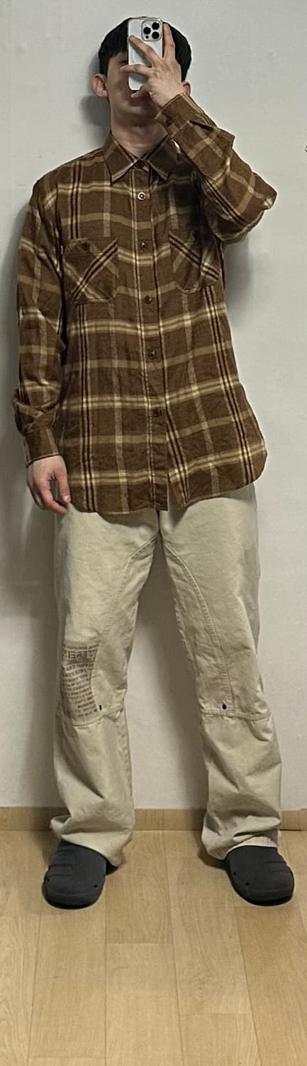 스투시 90S 플란넬 셔츠 상품이미지5