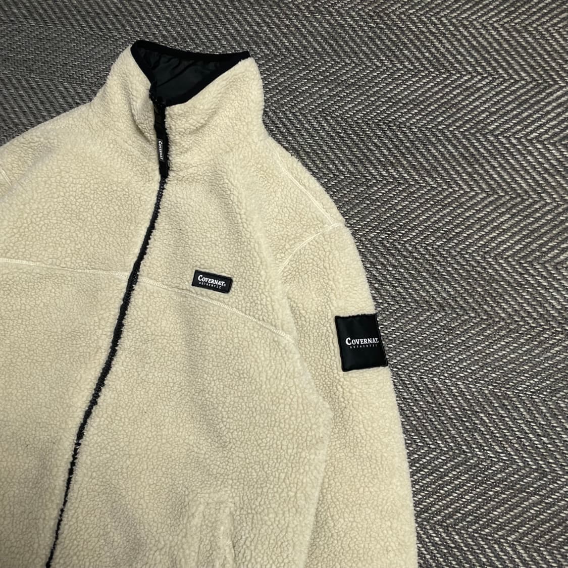 커버낫 빅로고 리버시블 플리스 자켓o 5155 상품이미지3