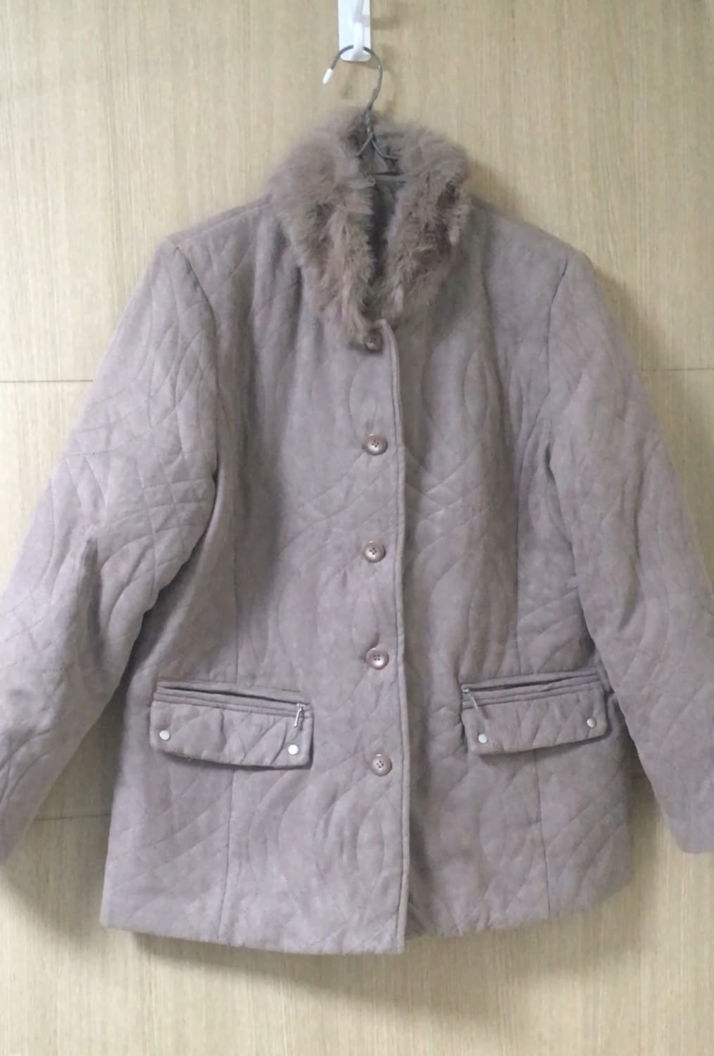 Suade & fur jacket 상품이미지1