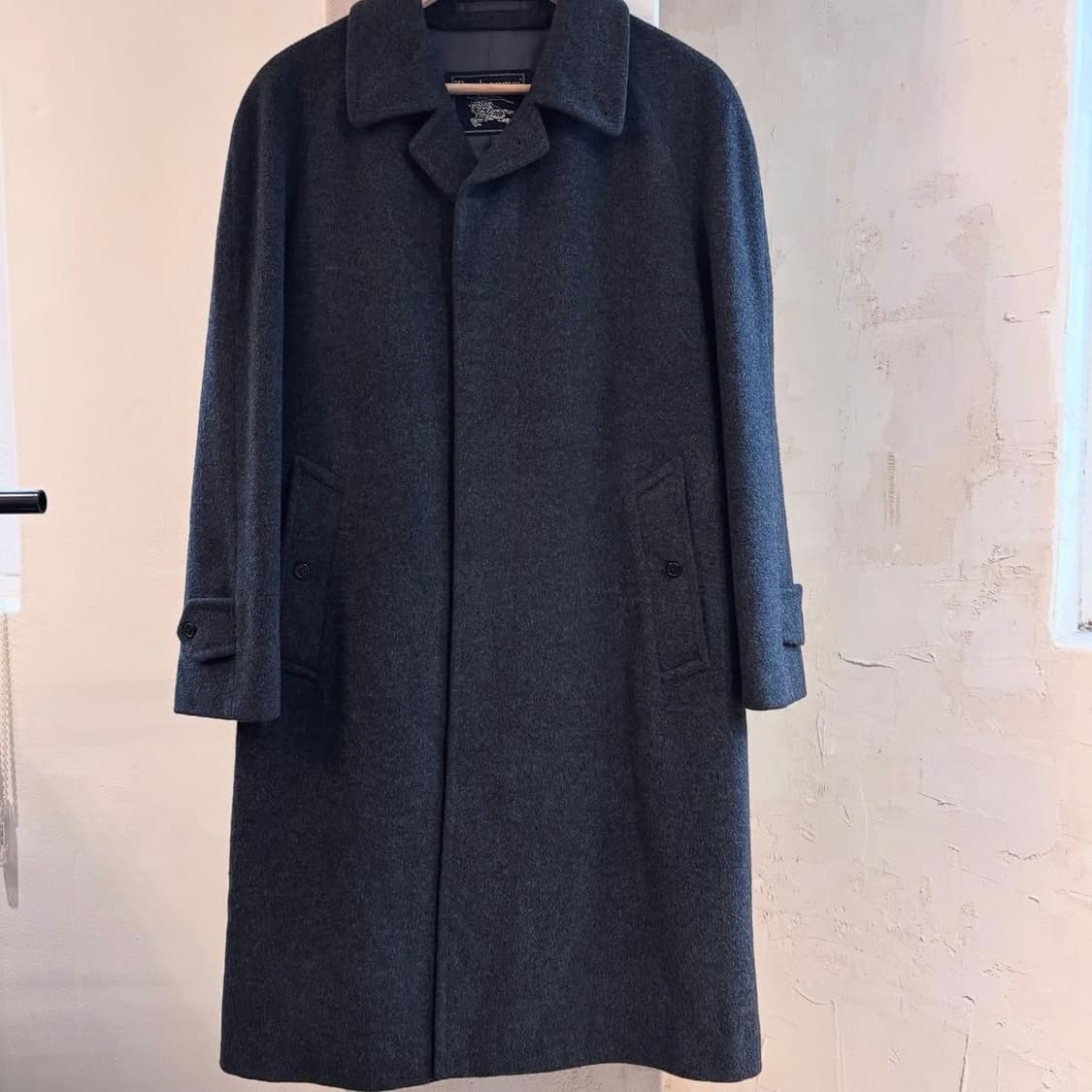 버버리 캐시미어 챠콜 맥 코트 상품이미지2