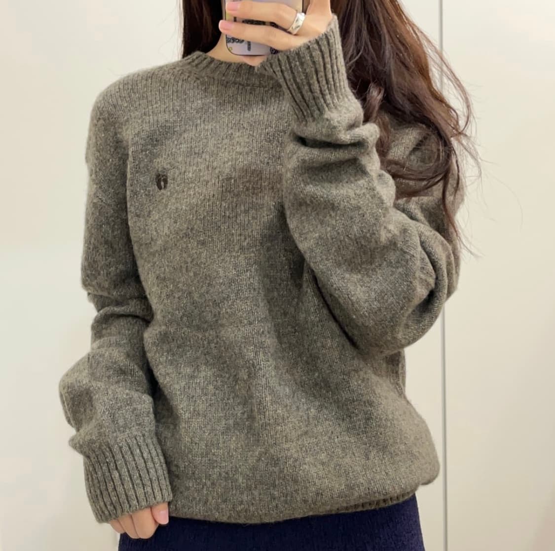 행텐 울 니트 상품이미지1