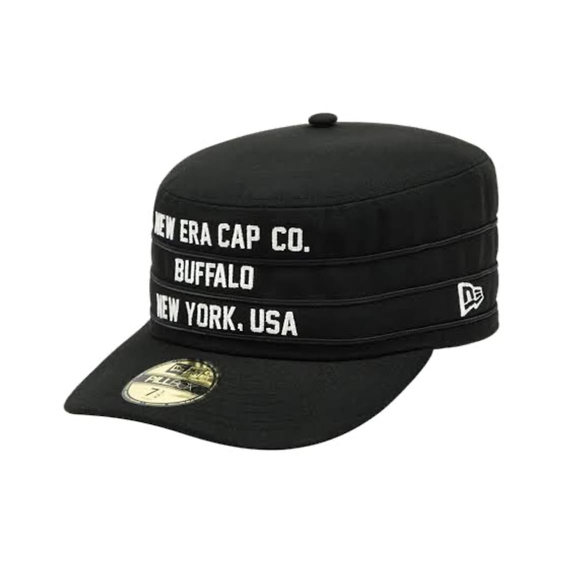 뉴에라 프리 커브드 필박스 피티드캡 블랙 상품이미지1