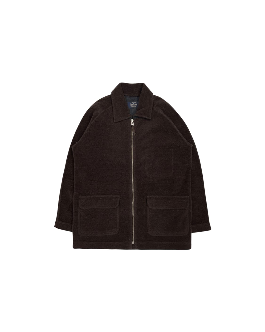 미츠미네 클래식 울 블루종 상품이미지4