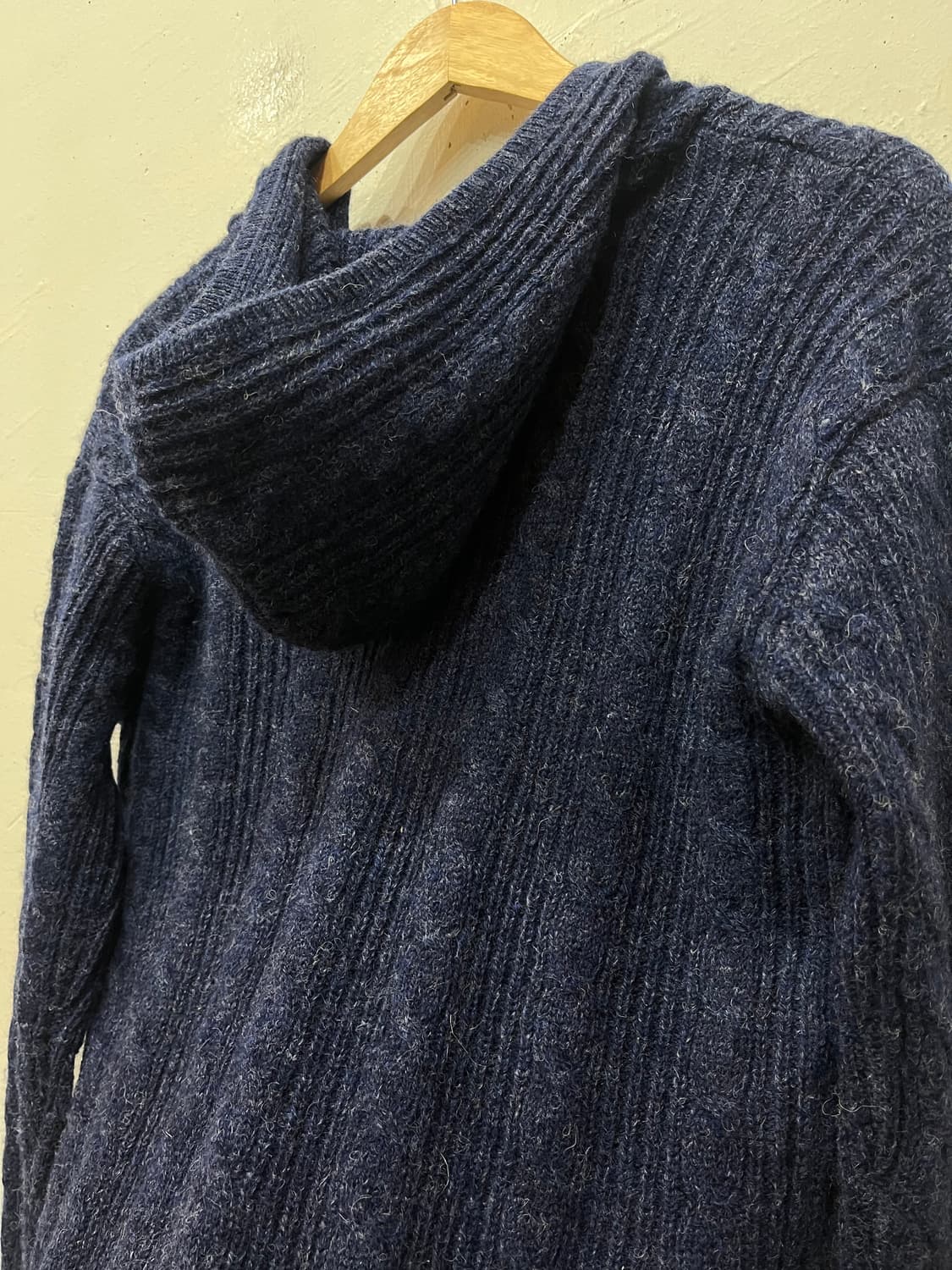 BadBoy 배드보이 퓨어울 케이블 니트 후드집업 우먼즈 상품이미지6