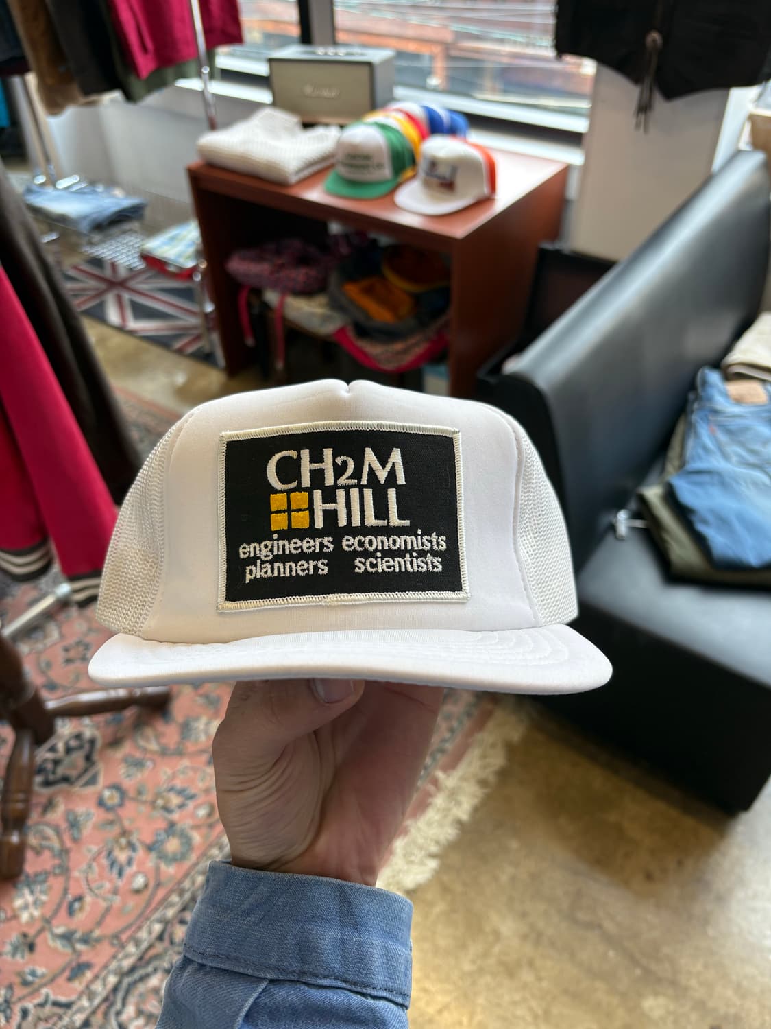 80s CH2M HILL 빈티지 트러커 캡 상품이미지2