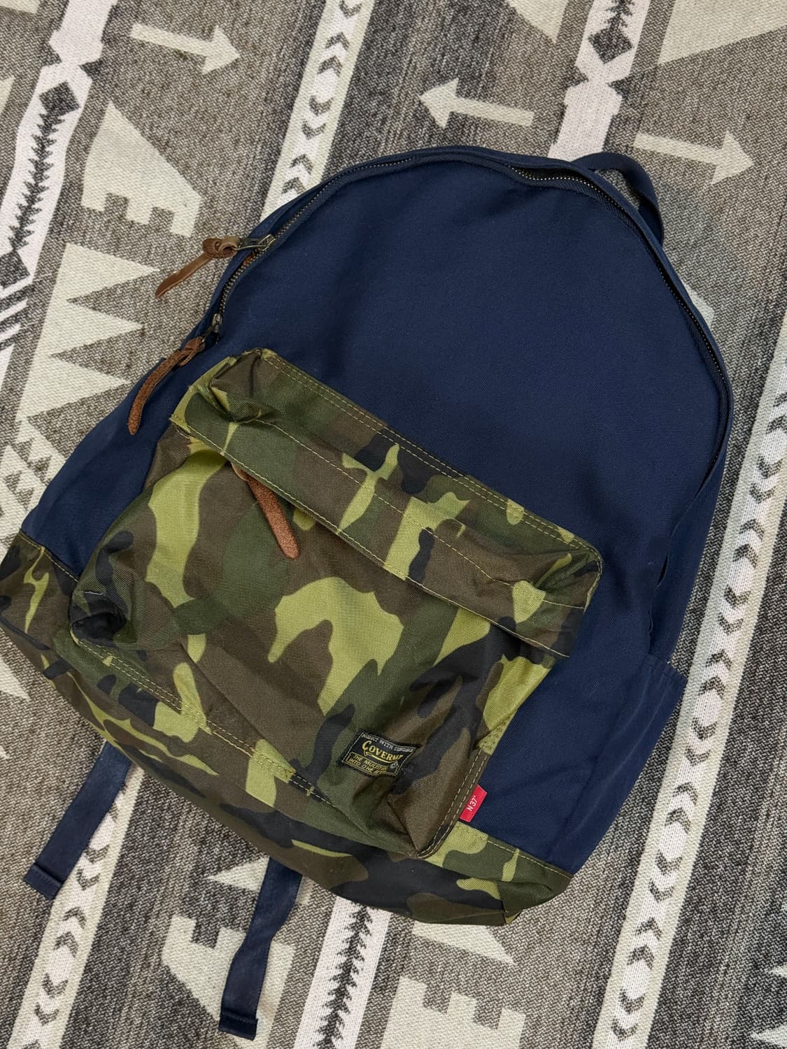 커버낫 카모 네이비 백팩 상품이미지6