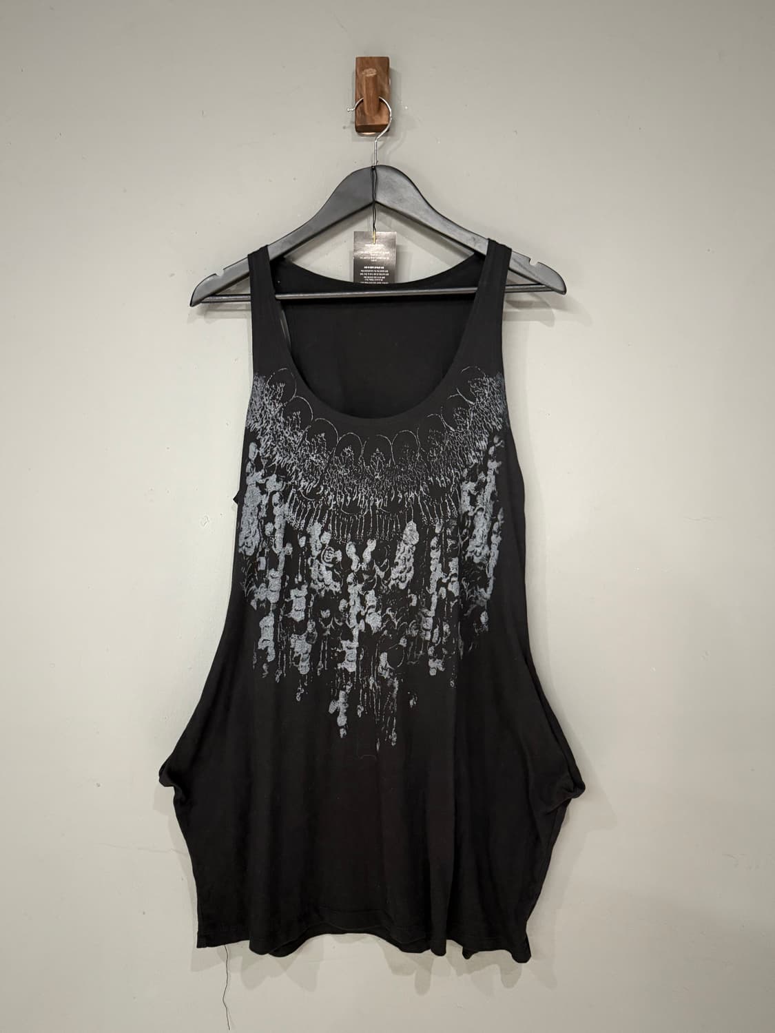 unique printing detail pocket sleeveless 상품이미지4