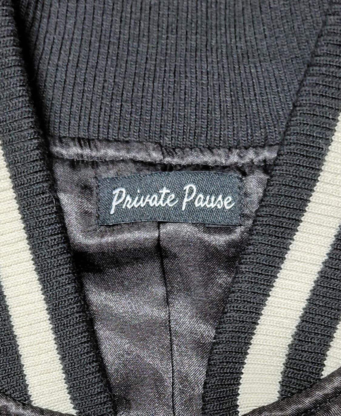 [M] 일본 빈티지 Private Pause 제비 자수 스카잔 점퍼 상품이미지4