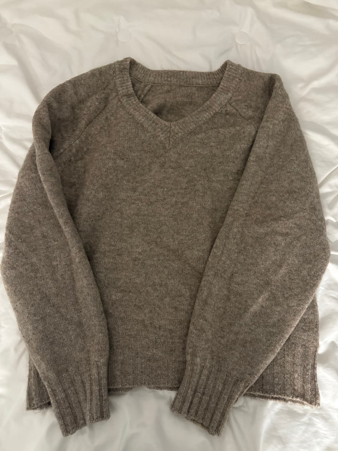 다크 베이지 니트 상품이미지1