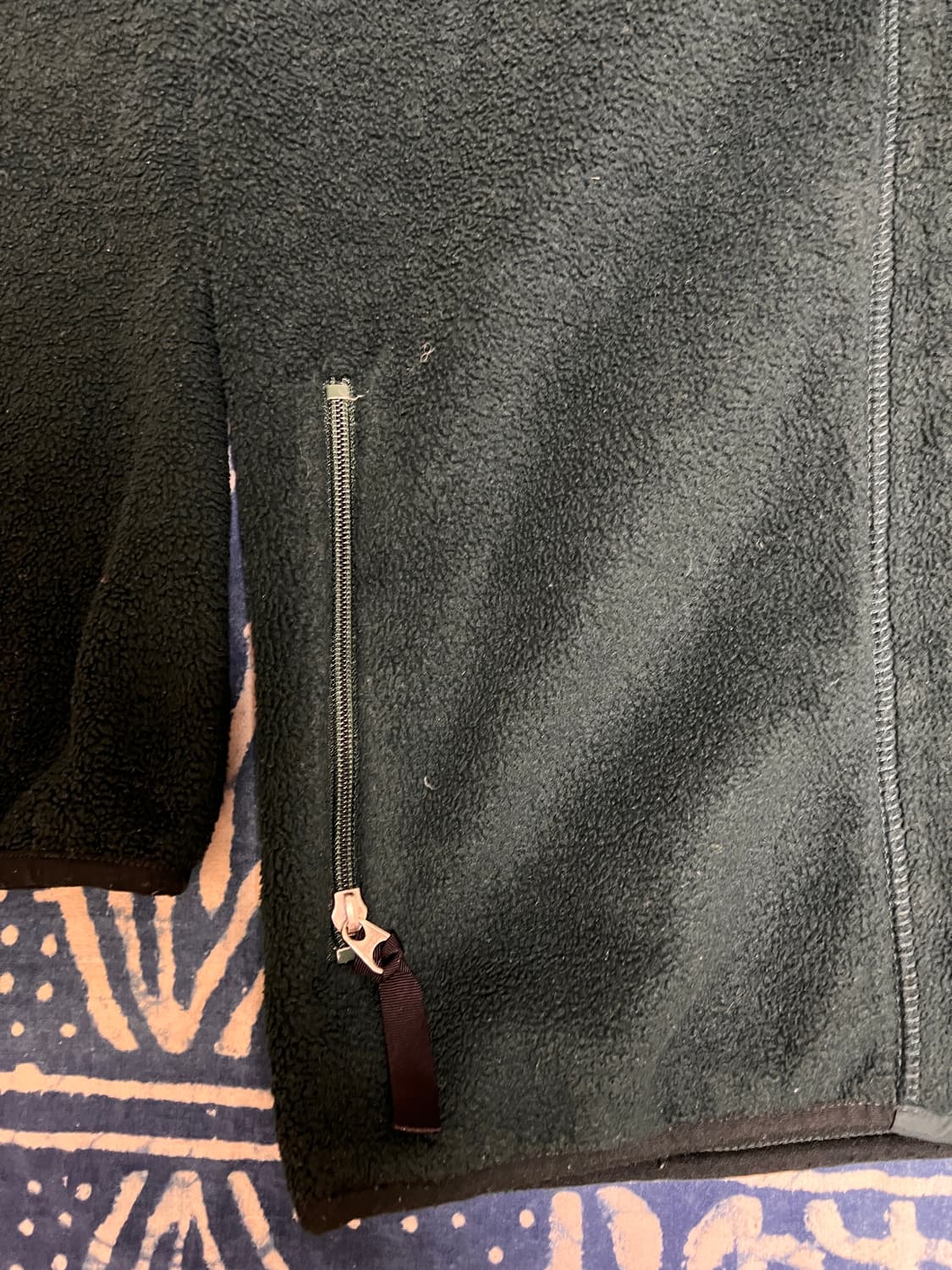 파타고니아 신칠라 그린 집업 자캣 (m) made in usa 상품이미지3