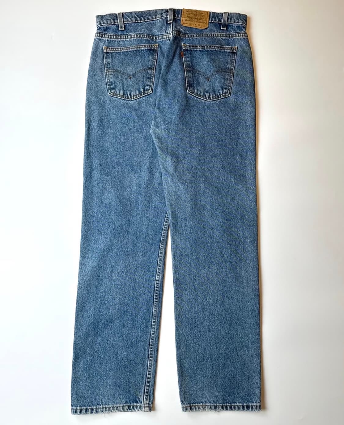 90S 리바이스 505 레귤러 스트레이트 오렌지탭 데님 팬츠 USA 상품이미지2