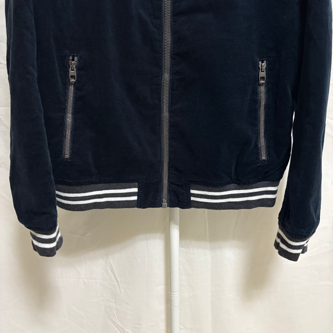자라 코듀로이 블루종 스타디움 자켓 / 다크네이비, L 상품이미지3