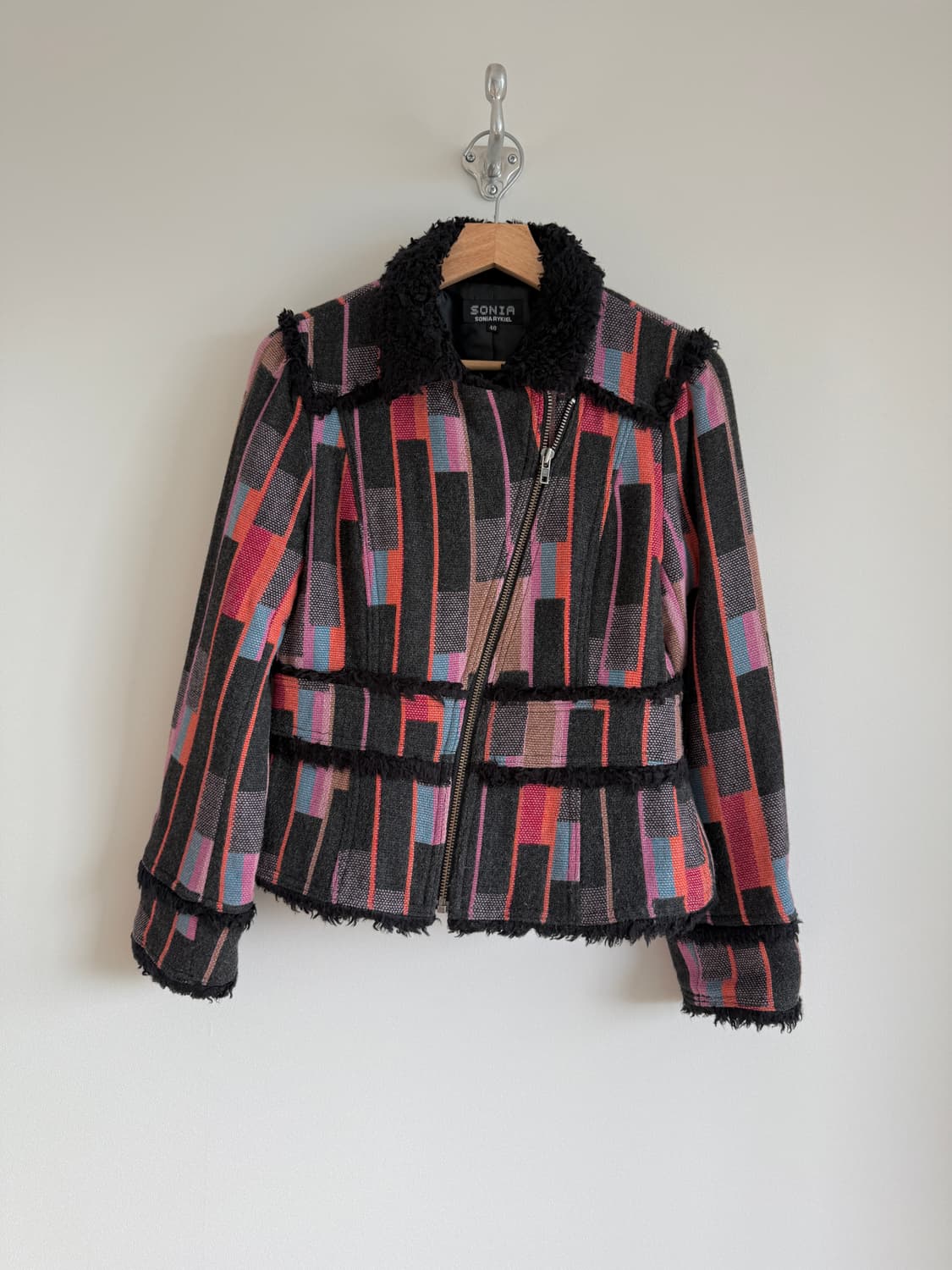 소니아 리키엘(SONIA RYKIEL) 울 라이더자켓 상품이미지5