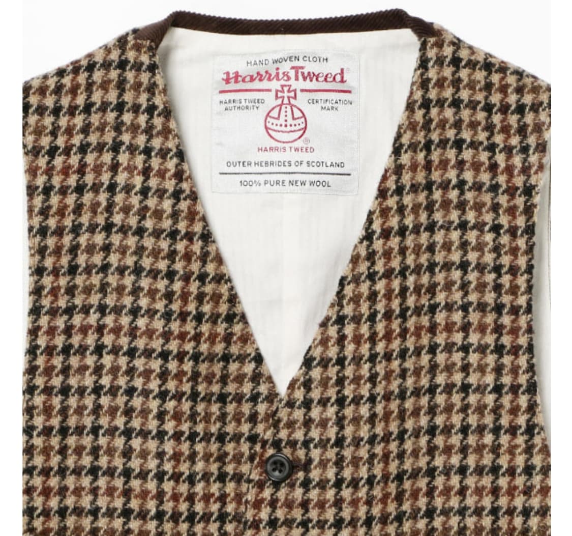 빔즈플러스 트위드 베스트 L사이즈(새제품) 상품이미지5