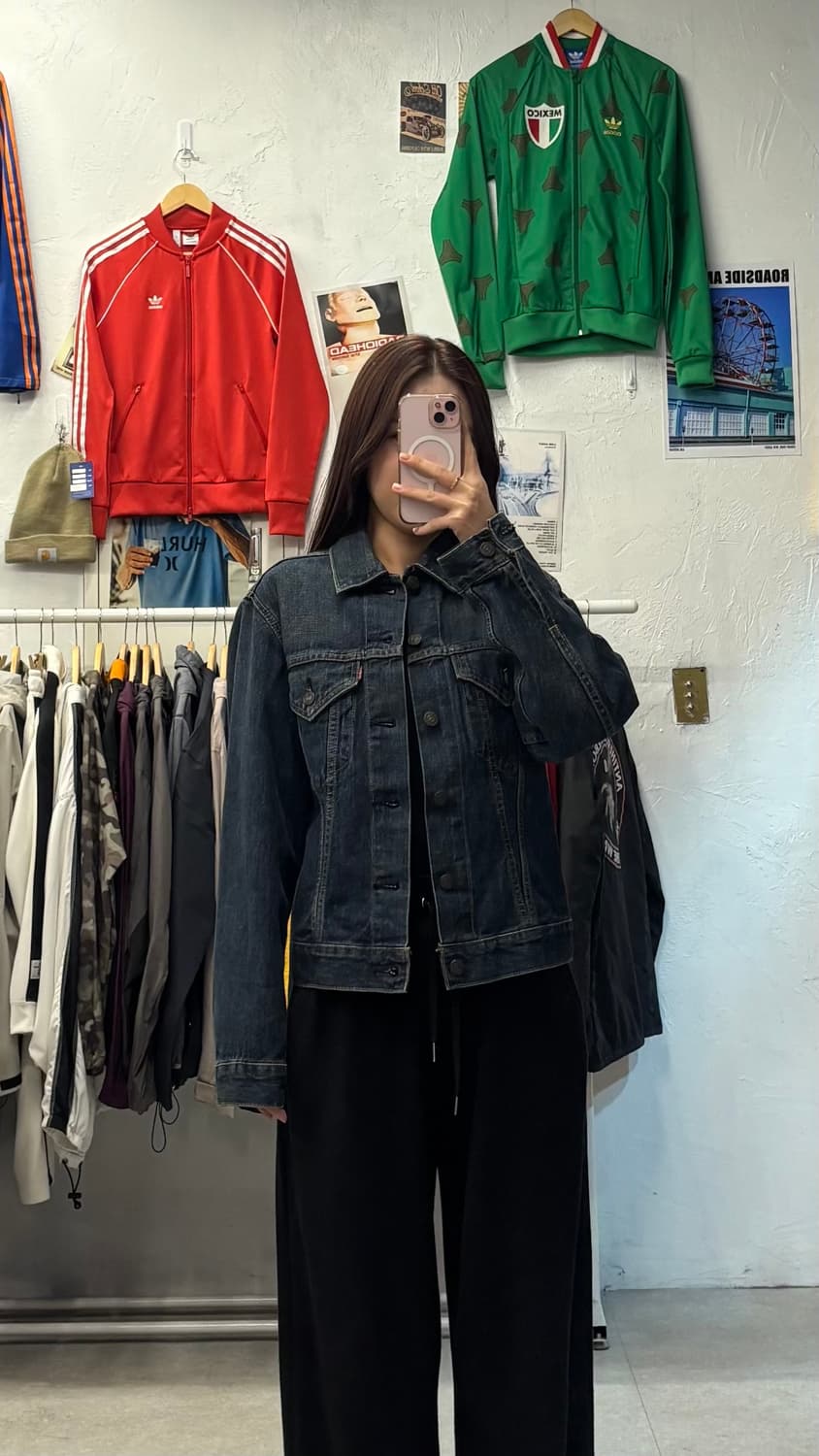 Levis 리바이스 90s 재패니즈 트러커 데님 청자켓 S 추천 상품이미지1