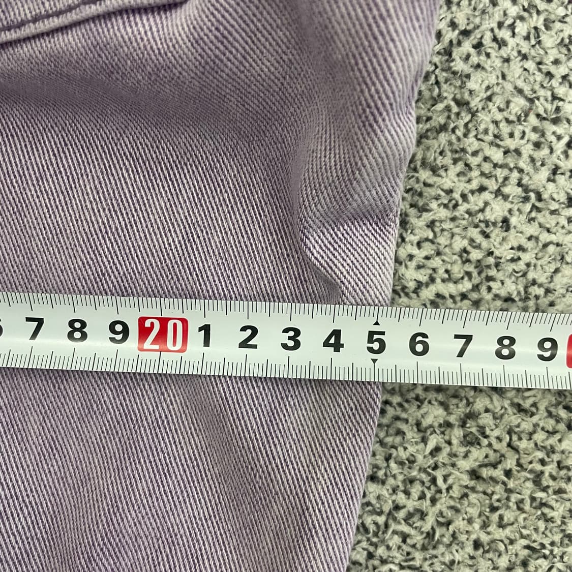 새상품 와이키키 퍼플 코듀로이 데님팬츠 0105HS1 상품이미지5