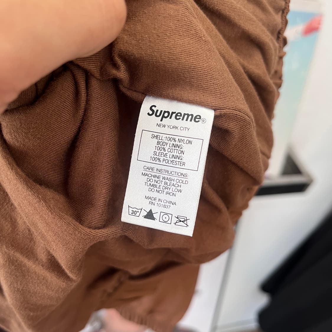 XL 슈프림 20FW 사이드로고 자켓/W2920 상품이미지5