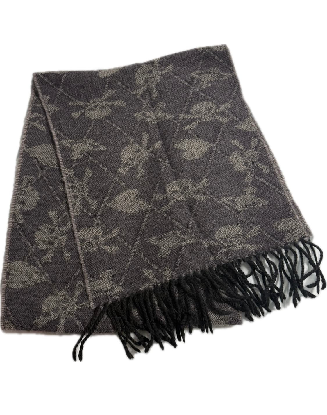 비비안 웨스트우드 스컬 앤 하트 머플러 목도리 상품이미지2