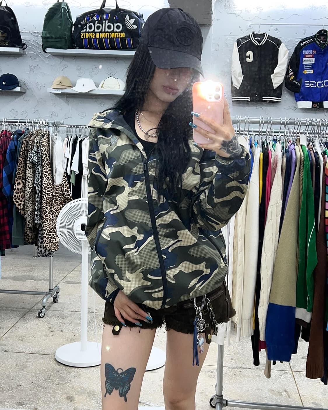 아디다스 카모 바람막이 상품이미지6