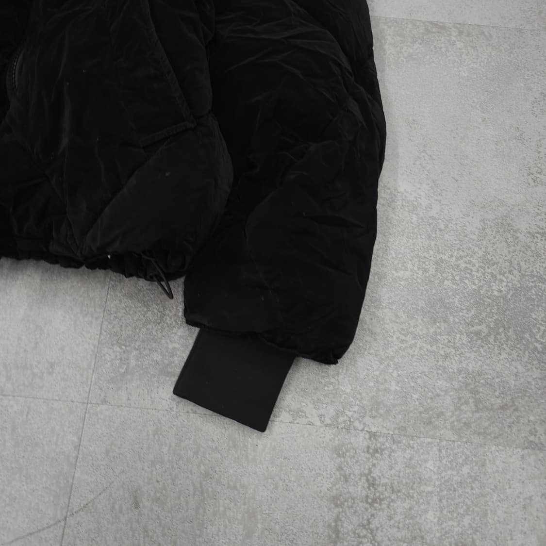 자라 새틴 글로시 크롭 패딩 상품이미지2