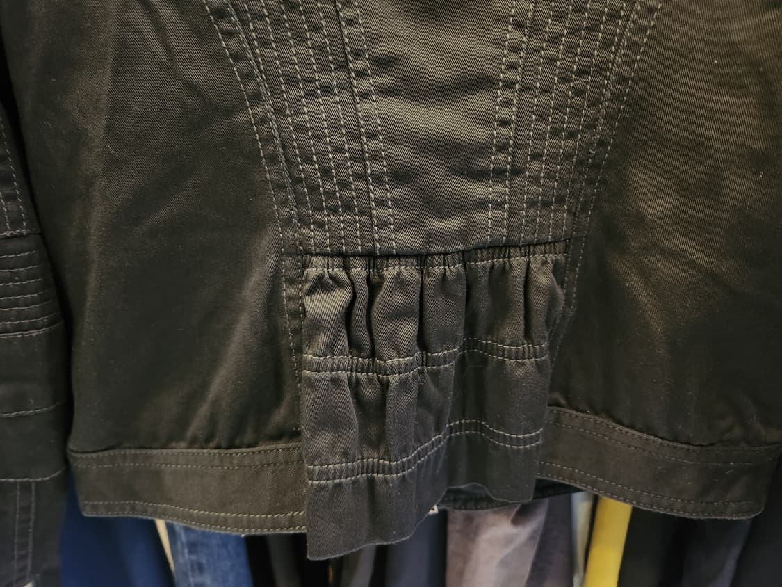 아르마니익스체인지 블랙 바이커자켓 상품이미지8