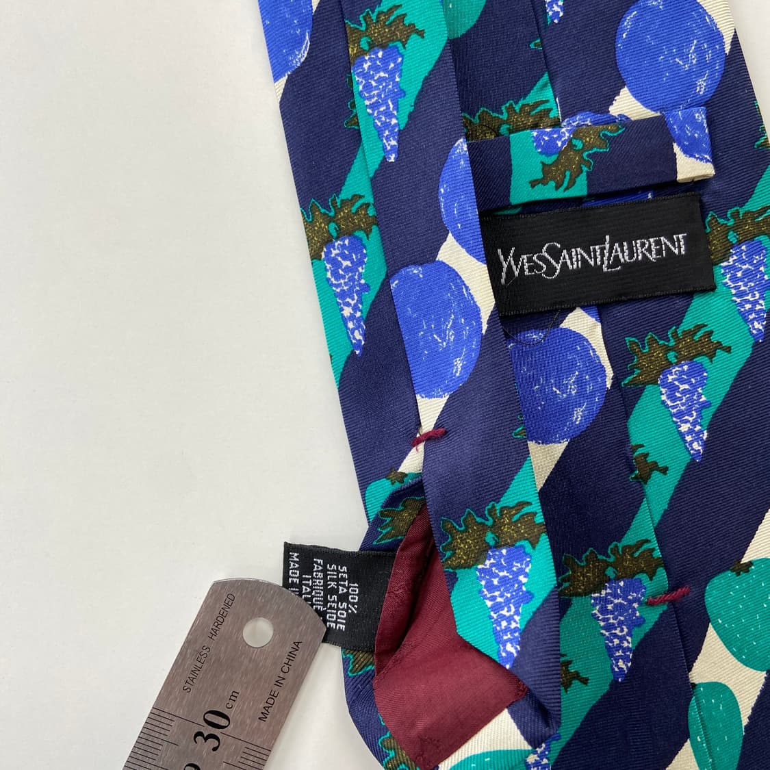 YSL 입생로랑  명품 정품 넥타이 10.1cm 상품이미지5