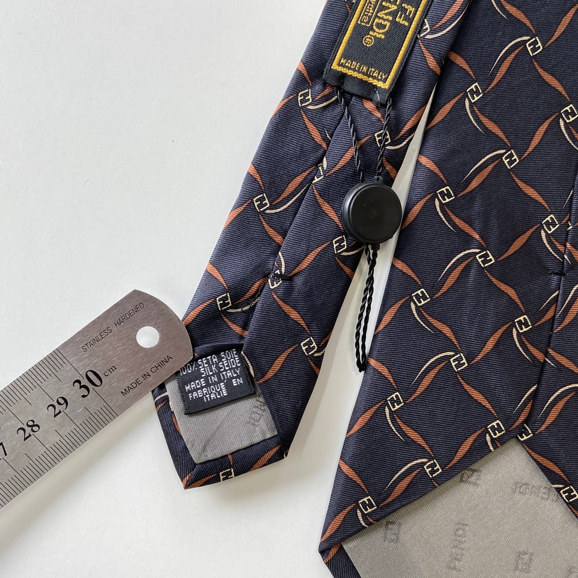 펜디 (FENDI) FF 모노그램 정품 명품 넥타이 상품이미지6