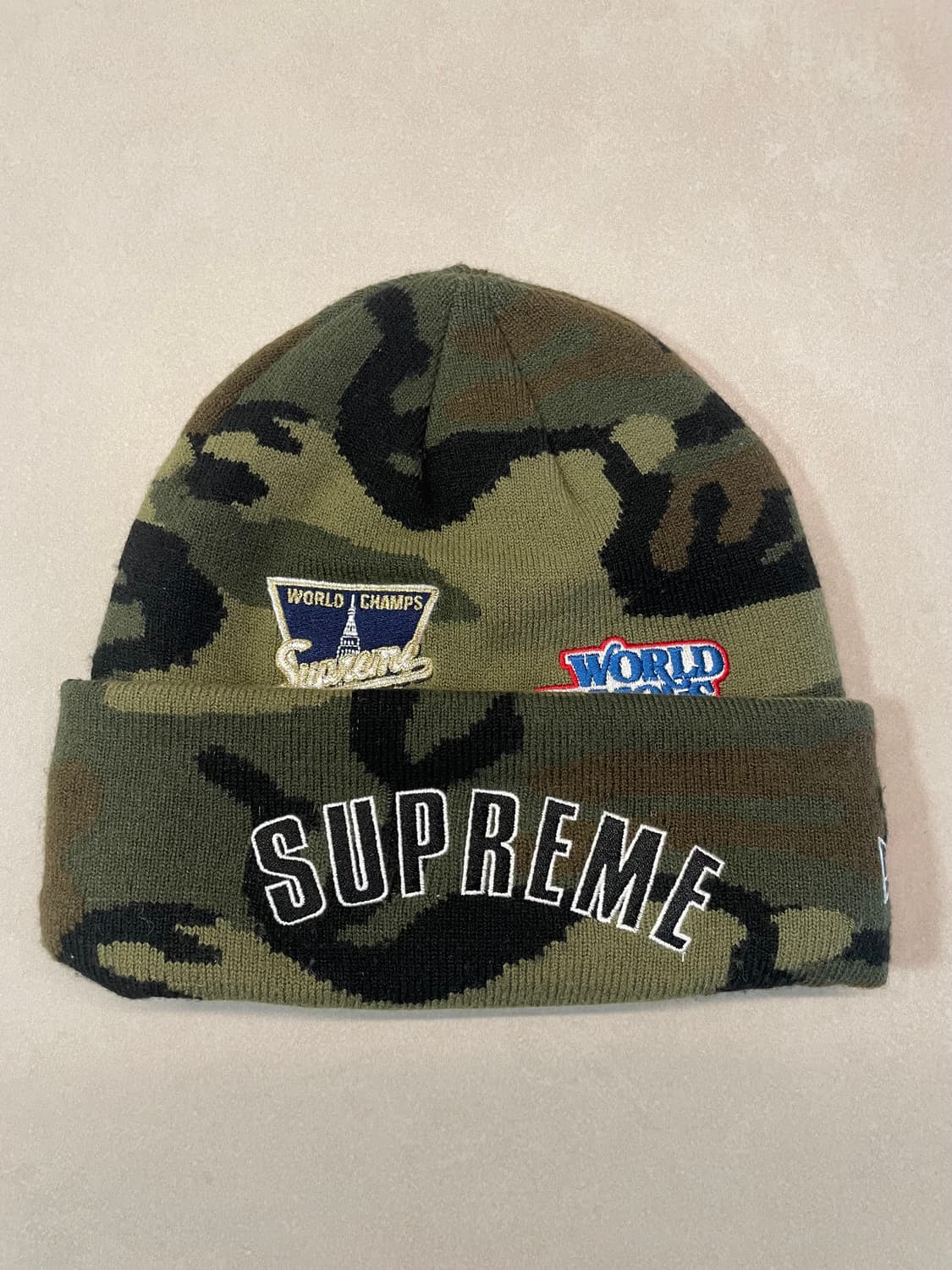 슈프림 카모 비니 상품이미지2