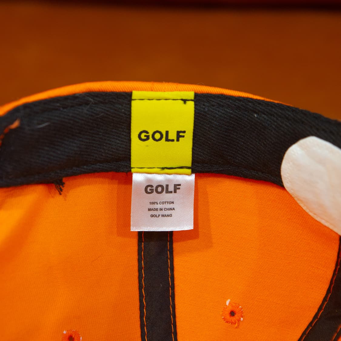 골프왕 바이오하자드 캡 오렌지 상품이미지4