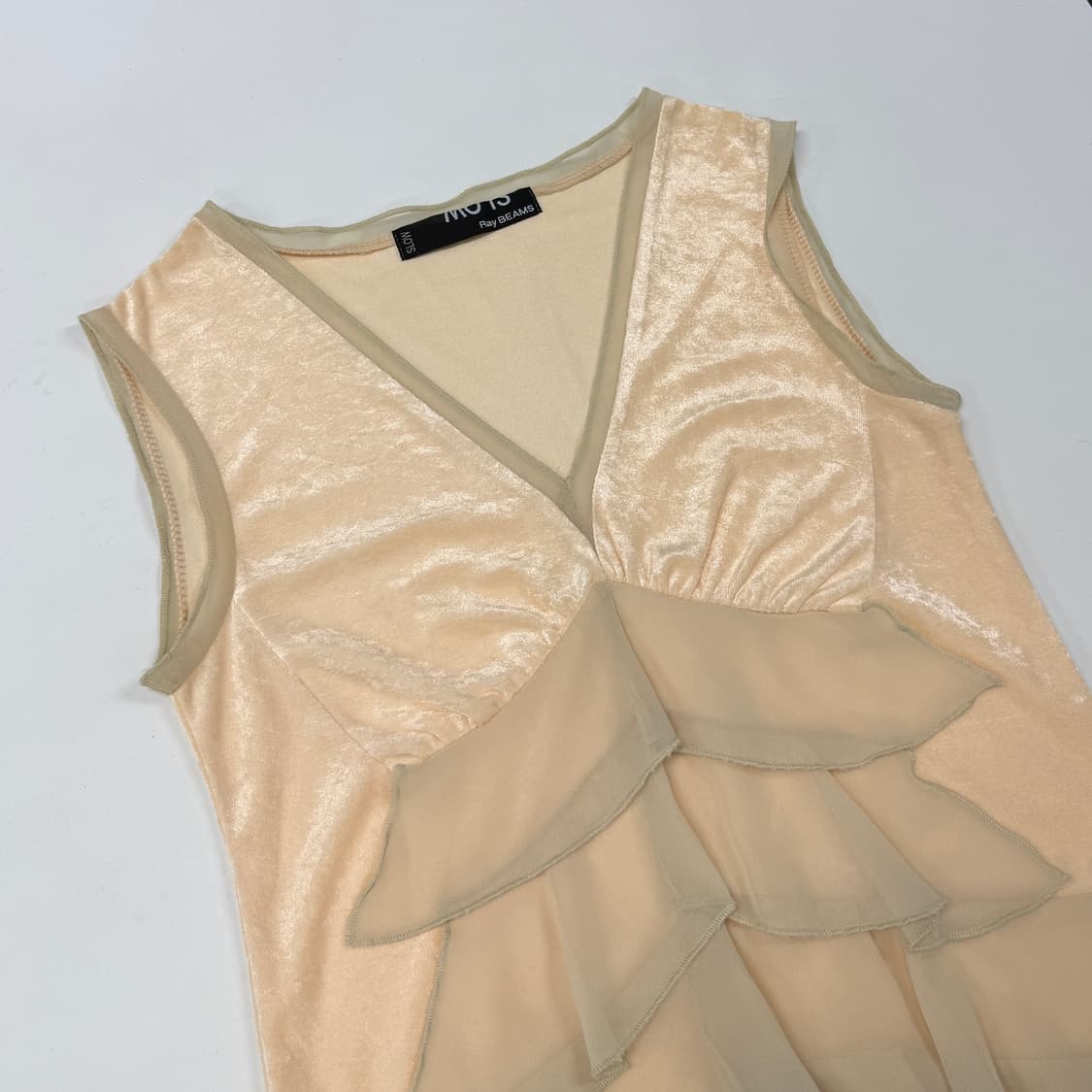 Ray Beams velour sleeveless 상품이미지3