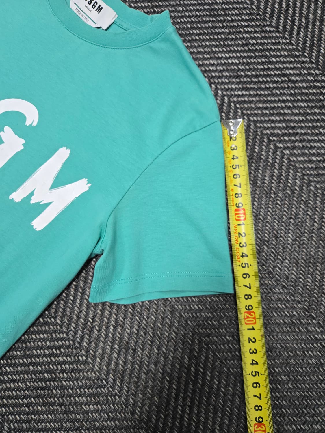엠에스지엠 MSGM 밀라노 민트 반팔 티셔츠 상품이미지6