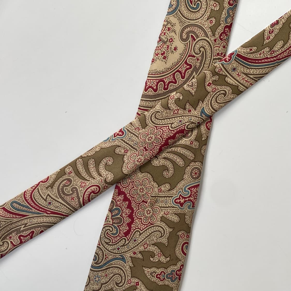 크리스찬 디올(Dior) 페이즐리 정품 명품넥타이 8.3cm 상품이미지5