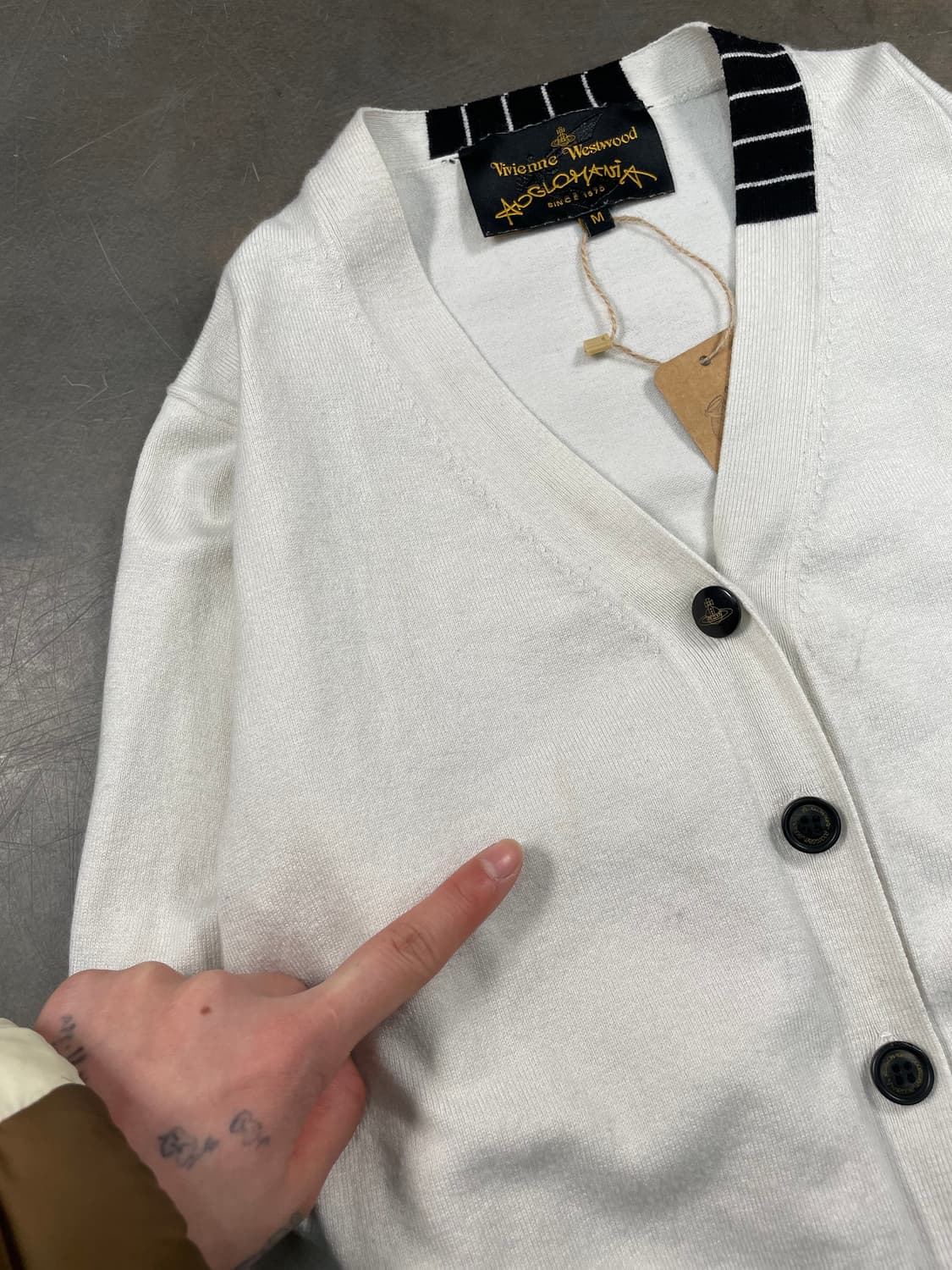 비비안 웨스트우드 앙글로마니아 니트 가디건 상품이미지3