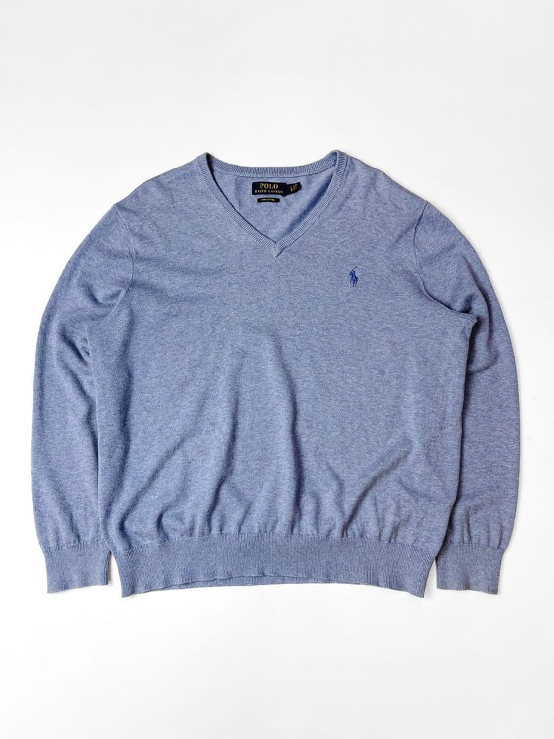 폴로 랄프로렌 피마코튼 베이직 로고 니트 A1381 상품이미지1