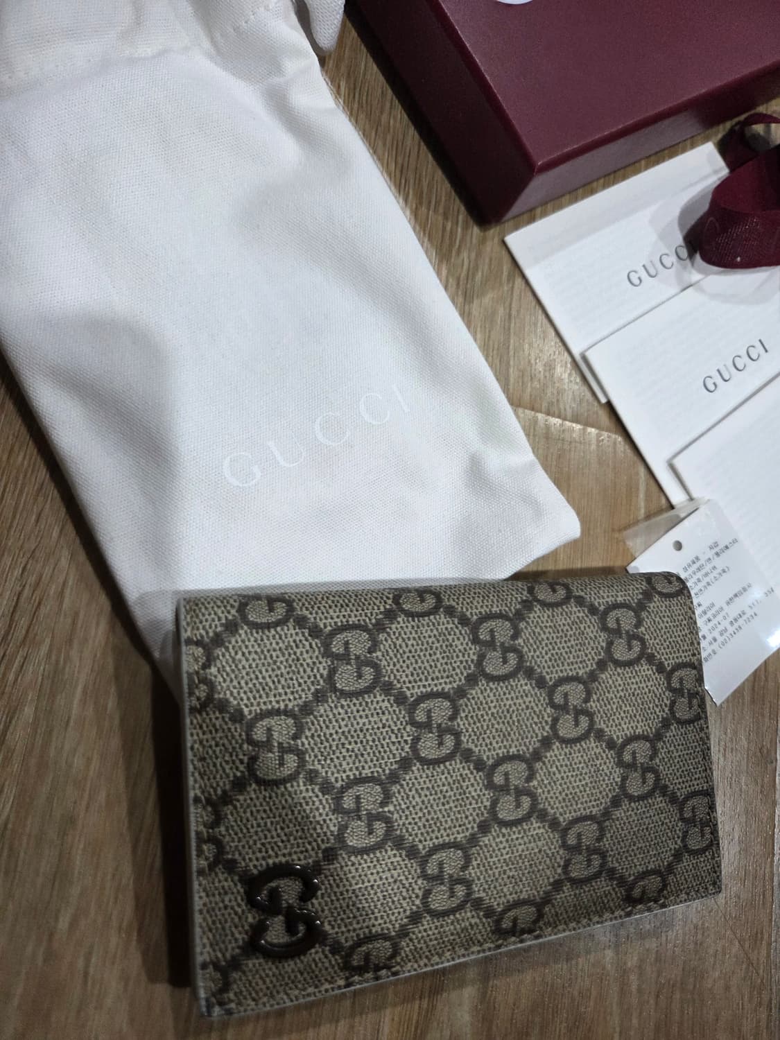 정품 구찌 카드지갑 상품이미지5