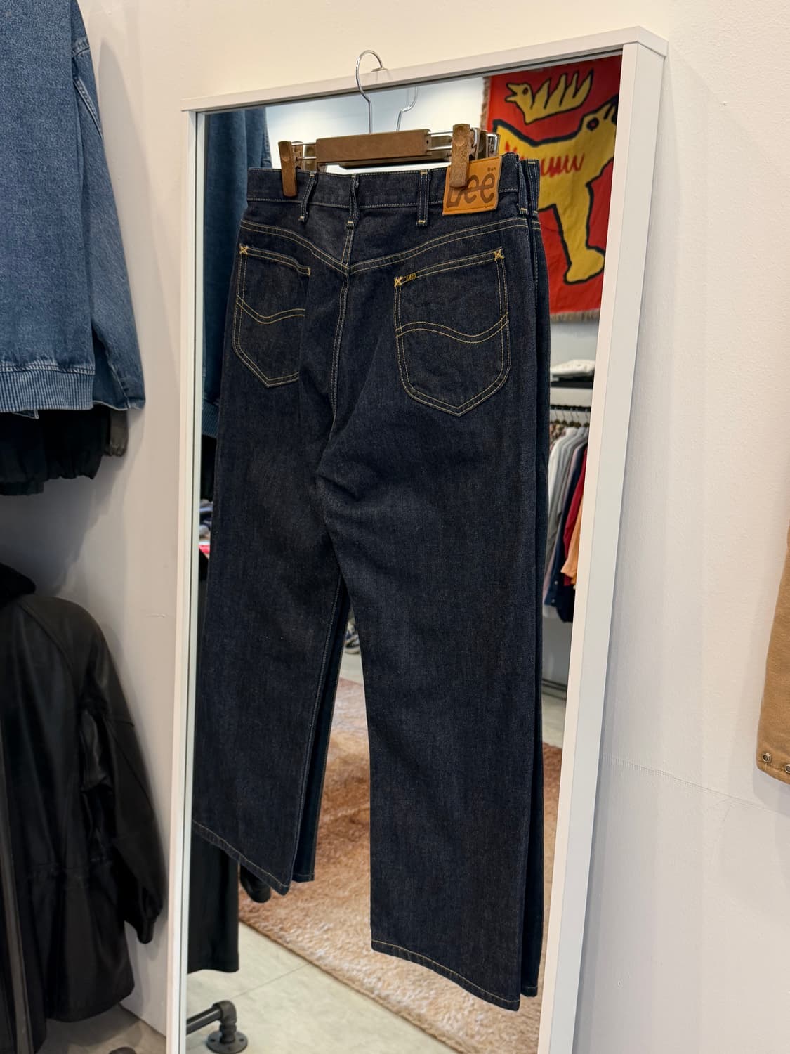 Lee 리 인디고 데님 팬츠 (33inch) (made in Japan) 상품이미지5