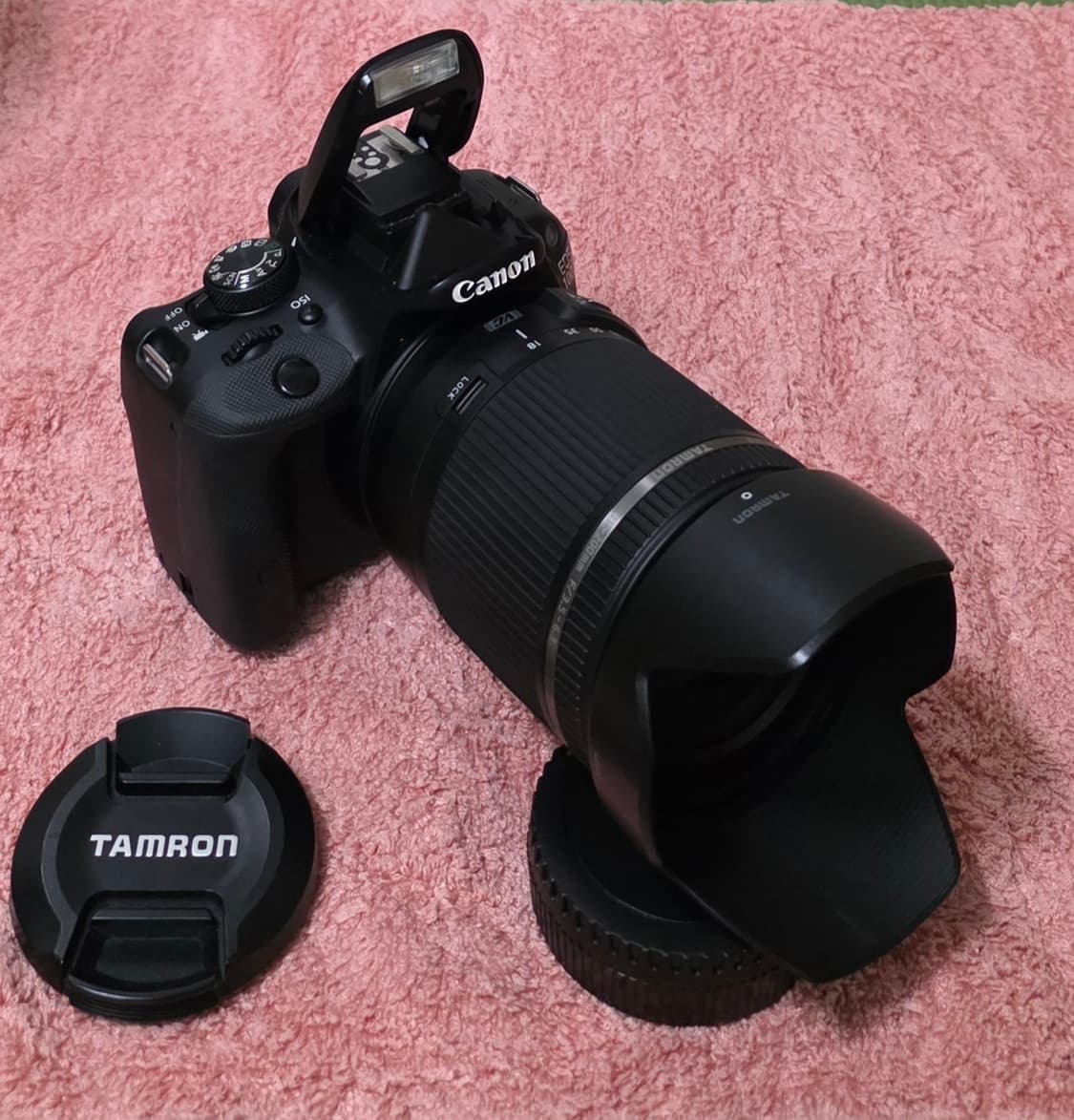 캐논 EOS 100D과 탐론 18-200mm 렌즈 팝니다 상품이미지2