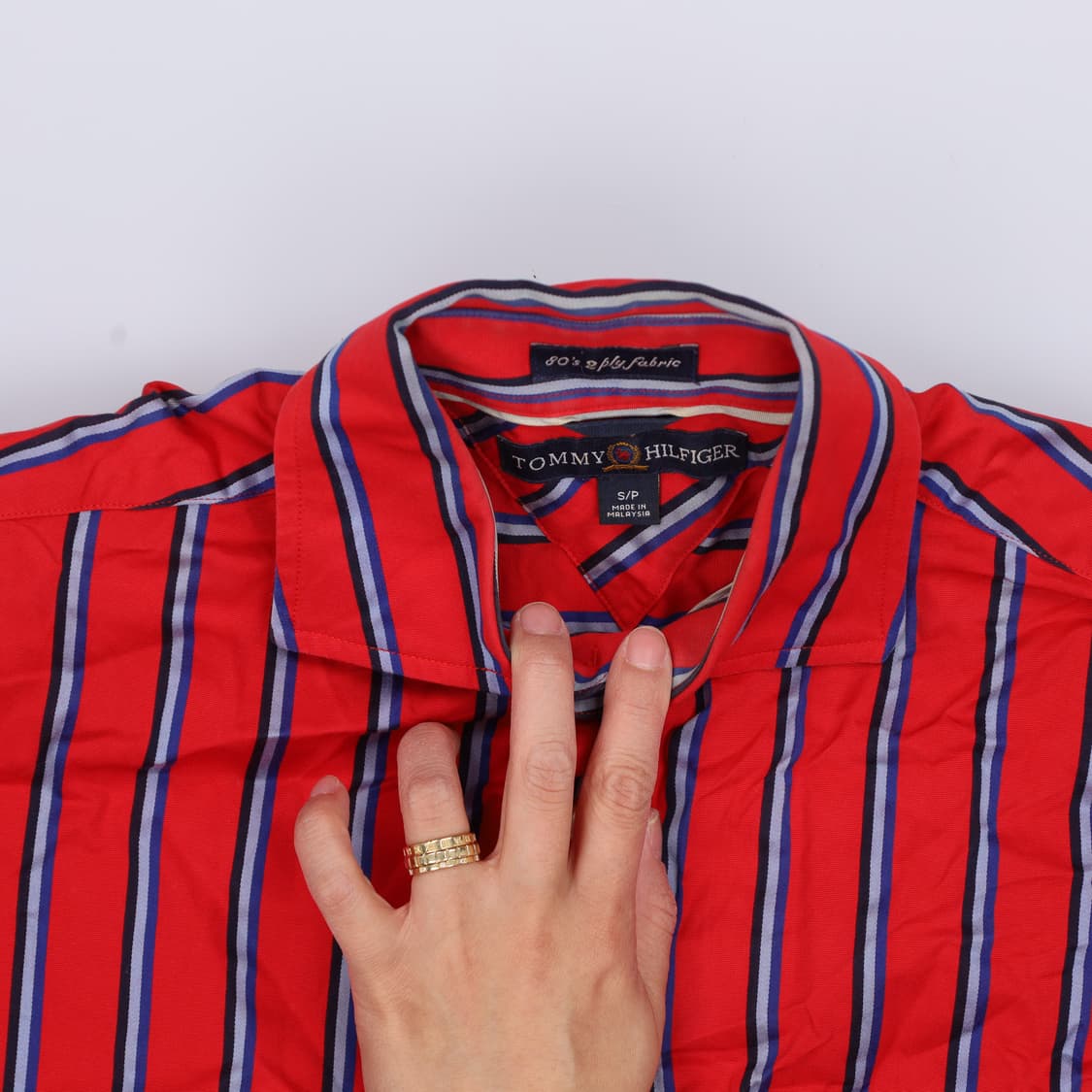 S/P 타미힐피거 스트라이프 셔츠 0330H1 상품이미지3
