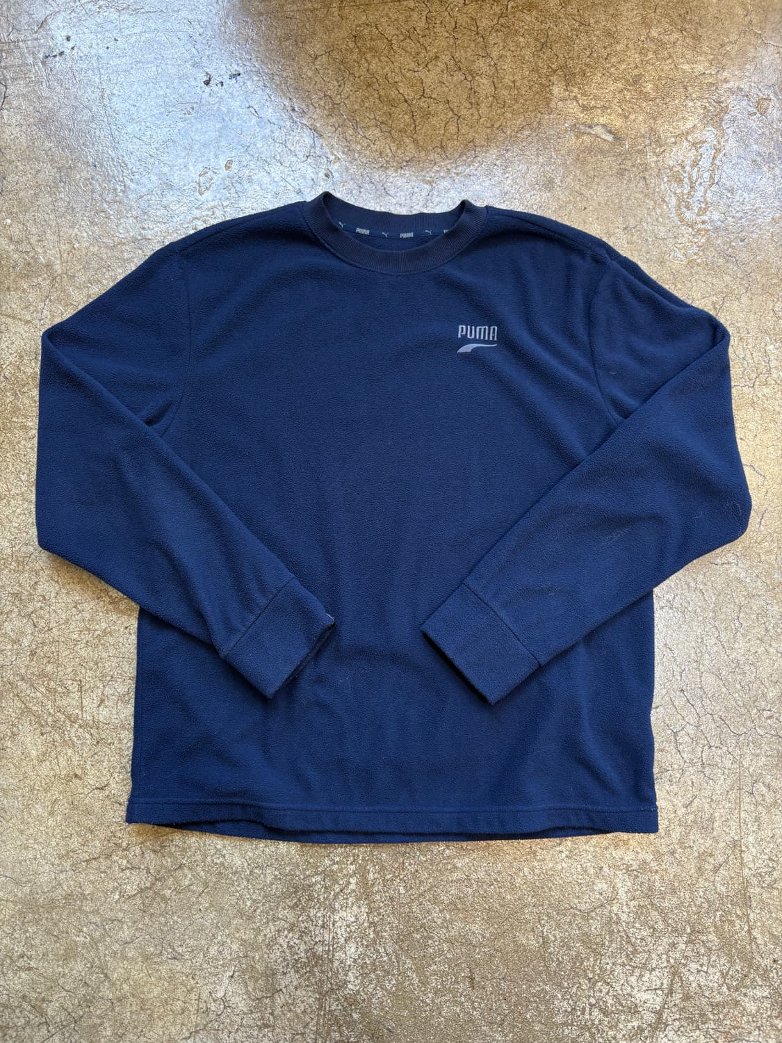 puma 네이비 플리스 티셔츠 상품이미지2