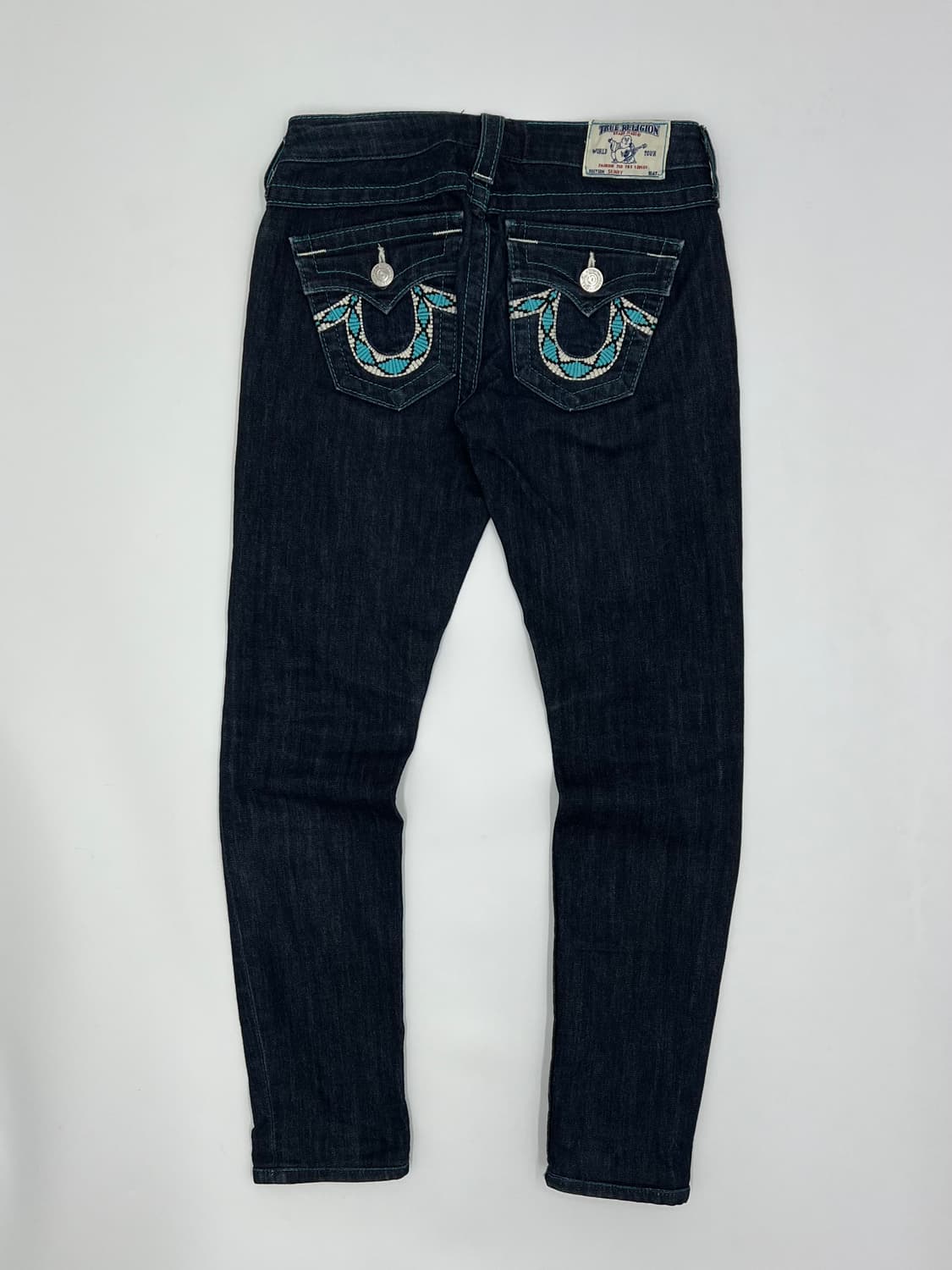 트루릴리젼 스키니 핏 데님팬츠 상품이미지1