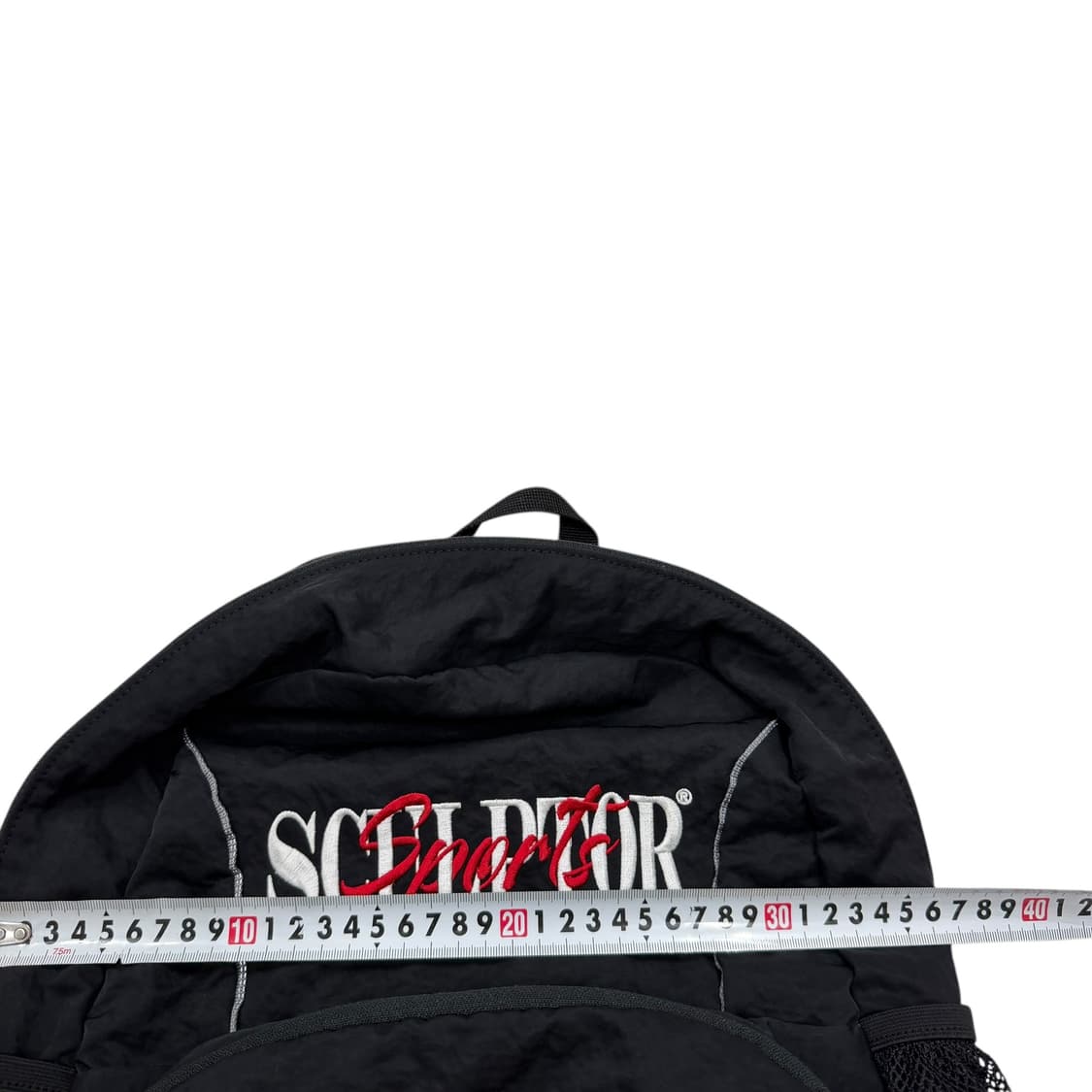 스컬프터 나일론 슬로치 백팩 가방 블랙 상품이미지6