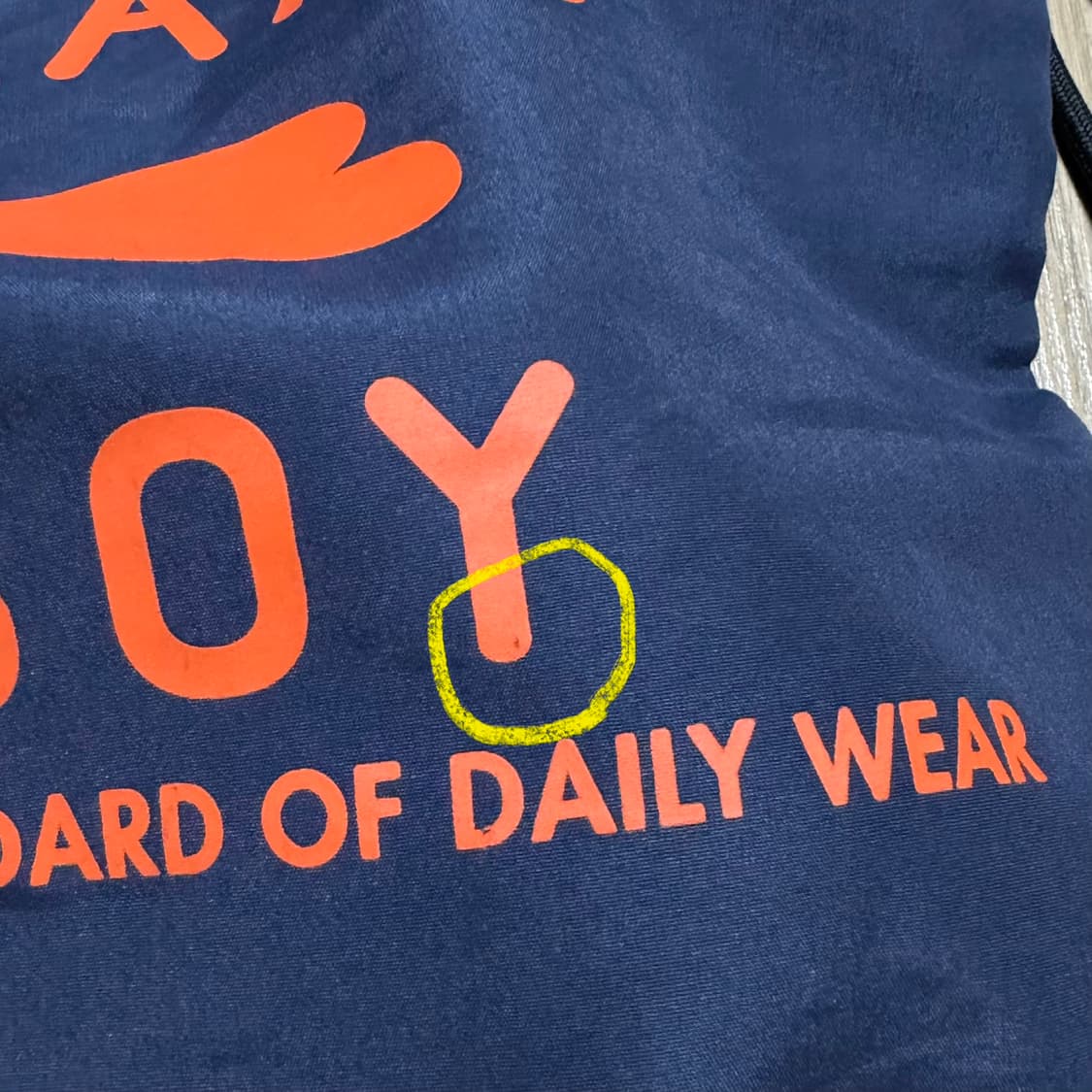 [BEAMS BOY] 빔즈보이 로고 쇼퍼 드로우스트링 숄더백 상품이미지9