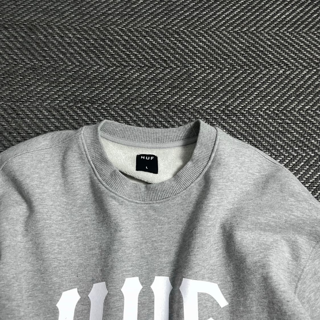 HUF 아치로고 크루넥 맨투맨 y 4725 상품이미지5