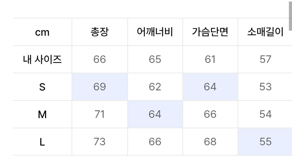 테이크이지 블루 니트 S 상품이미지5
