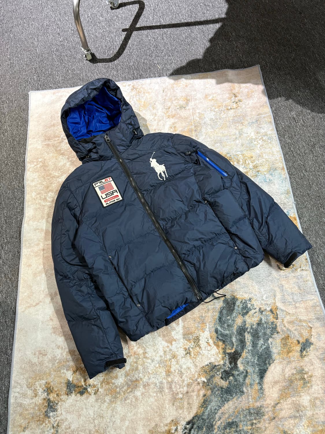 폴로 USA 팀 빅포니 후드패딩 상품이미지1