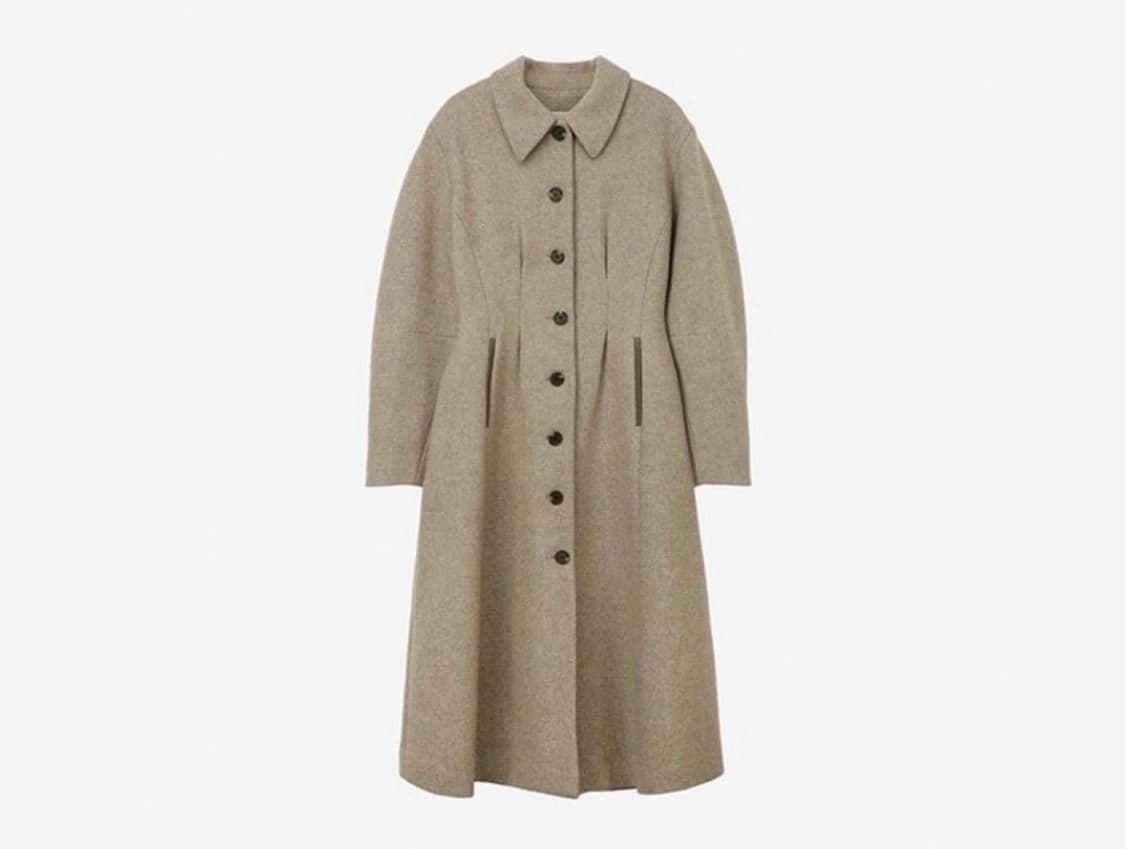 앤유 앤젤 코트 다크베이지 상품이미지4