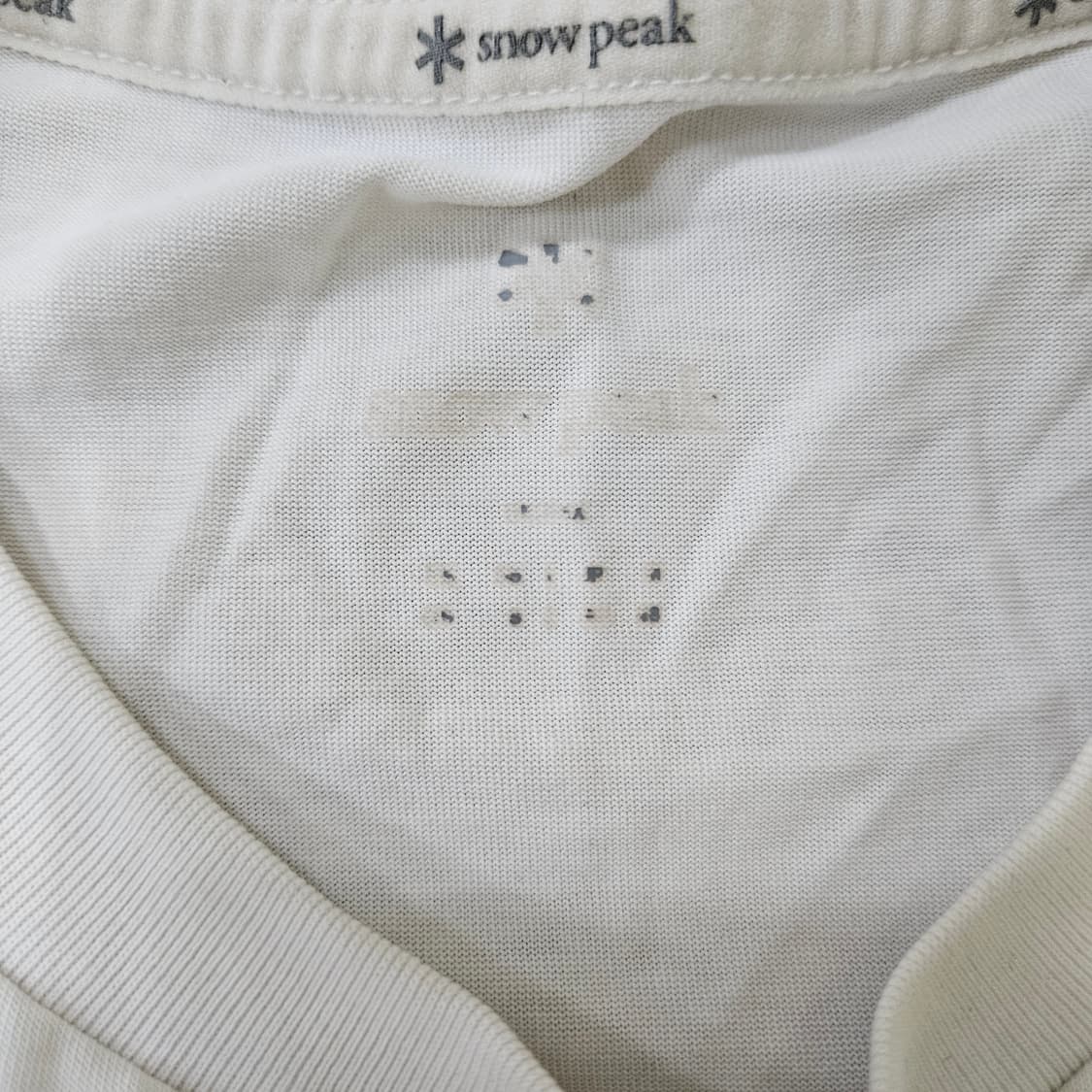 95 스노우피크 냉감 로고 반팔 티셔츠 0311Y 상품이미지3